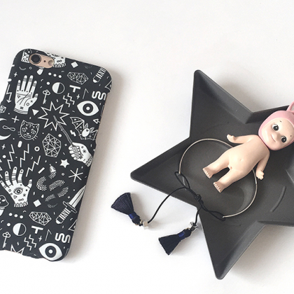 Phone Cases Black Geometry Cool Awesome For Teens..