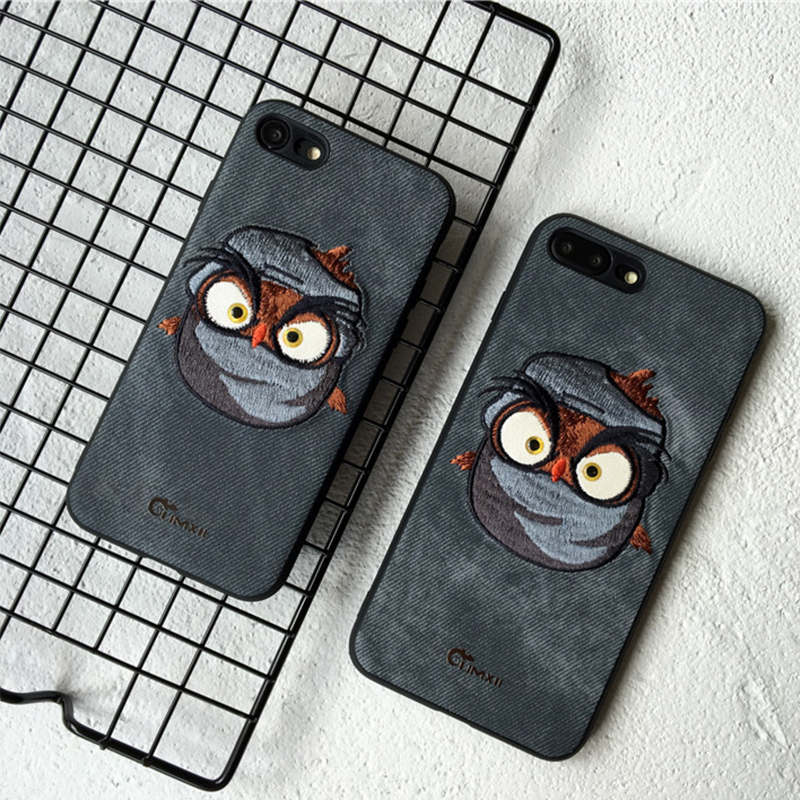 Phone Case Embroidery Funny Devil, For Teens Awesome Cool Iphone 6,6s,6plus,6s Plus,7,7plus Cases Covers Accessories Smartphone Cases Phone Skins