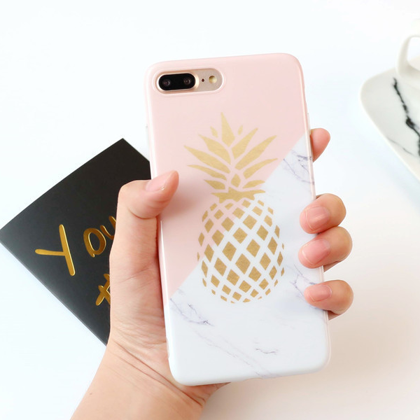 Phone Case Popular Marbling Fruits Pineapple Ins Tumblr Iphone 6 6s 6plus 6s Plus 7 7plus 8 8plus I On Luulla