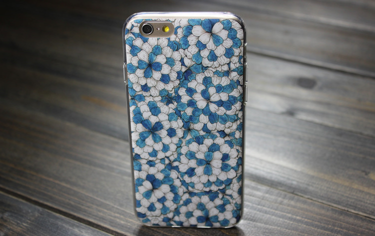 Phone Cases Blue Blossom Awesome For Girls Iphone5,5s,6,6s,6plus,6splus Cases Covers Accessories Smart Phone Cases Phone Skins