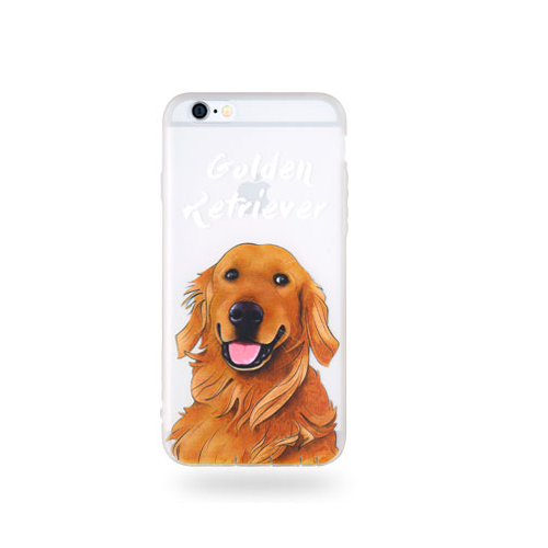 Phone case cute Golden Retriever dog Animal awesome cool couple iphone 6,6s,6plus,6s plus,7,7plus cases covers accessories smartphone cases phone skins